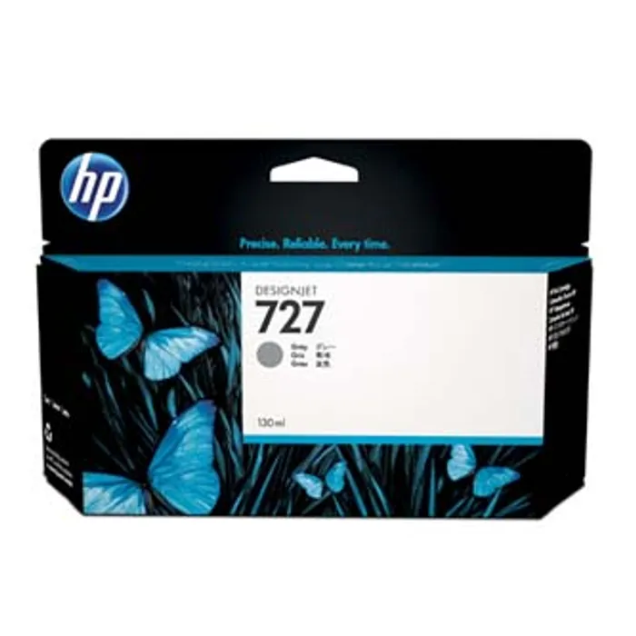 Hauptproduktbild HP originální ink B3P24A, HP 727, gray, 130ml, HP DesignJet T1500, T2500, T920
