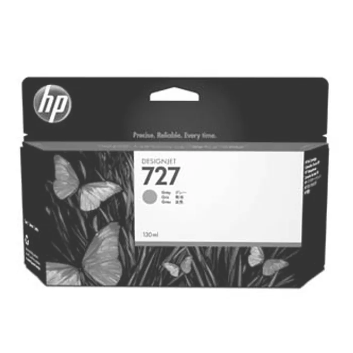 Hauptproduktbild HP originální ink B3P24A, HP 727, gray, 130ml, HP DesignJet T1500, T2500, T920
