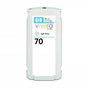 HP Originaltinte C9390A, HP 70, Cyan hell, 130 ml, HP Designjet Z2100, Z3100