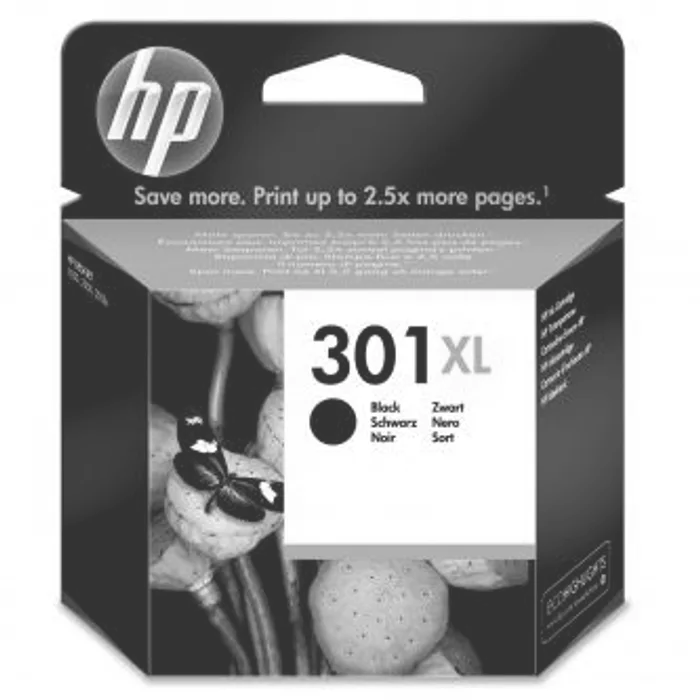 Hauptproduktbild HP originální ink CH563EE, HP 301XL, black, blistr, 480str., HP HP Deskjet 1000, 1050, 20
