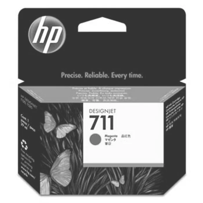 Hauptproduktbild HP originální ink CZ131A, HP 711, magenta, 29ml, HP DesignJet T120, T520