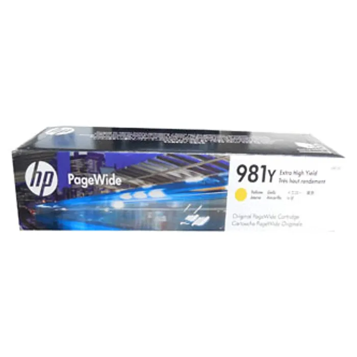 Hauptproduktbild HP originální ink L0R15A, HP 981Y, yellow, 16000str., 185ml, extra high capacity, HP Page