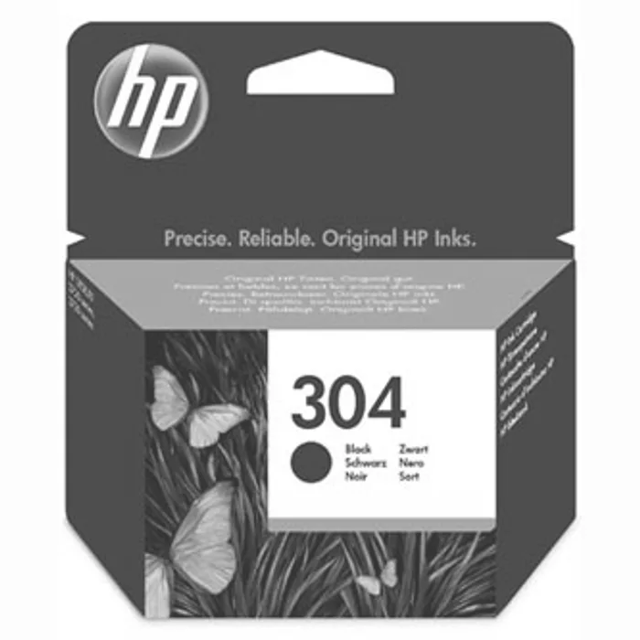Hauptproduktbild HP originální ink N9K06AE, HP 304, black, 120str., HP DeskJet 2620,2630,2632,2633,3720,37