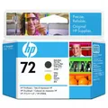 HP Original Druckkopf C9384A, HP 72, mattschwarz/gelb, HP Designjet T1100, T770