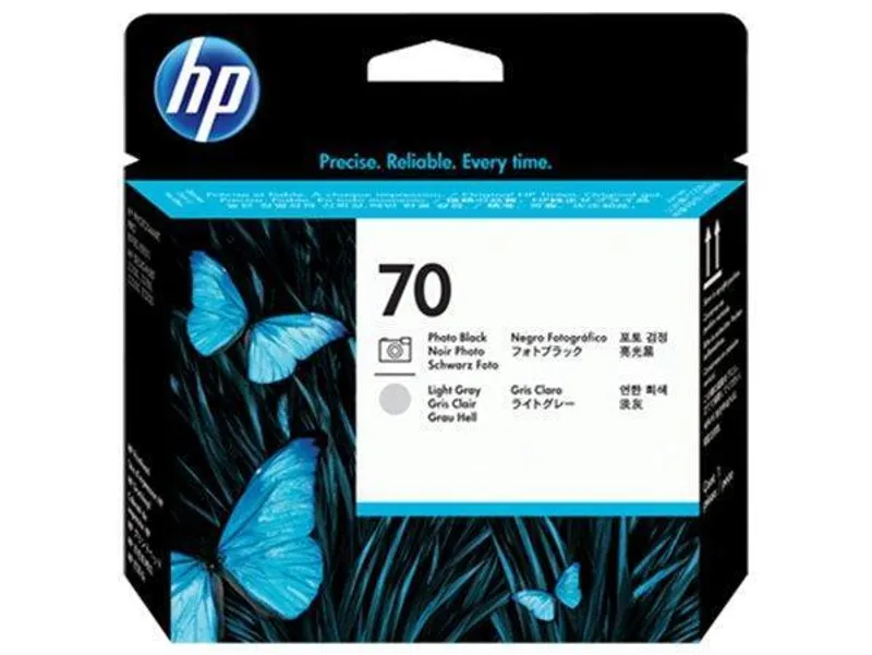 Hauptproduktbild HP originální tisková hlava C9407A, HP 70, photo black/light grey, HP Photosmart Pro B918