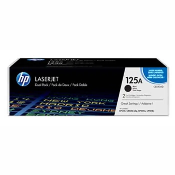 Hauptproduktbild HP originální toner CB540AD, black, 2200str., HP 125A, HP Color LaserJet CP1215, 1515, 15