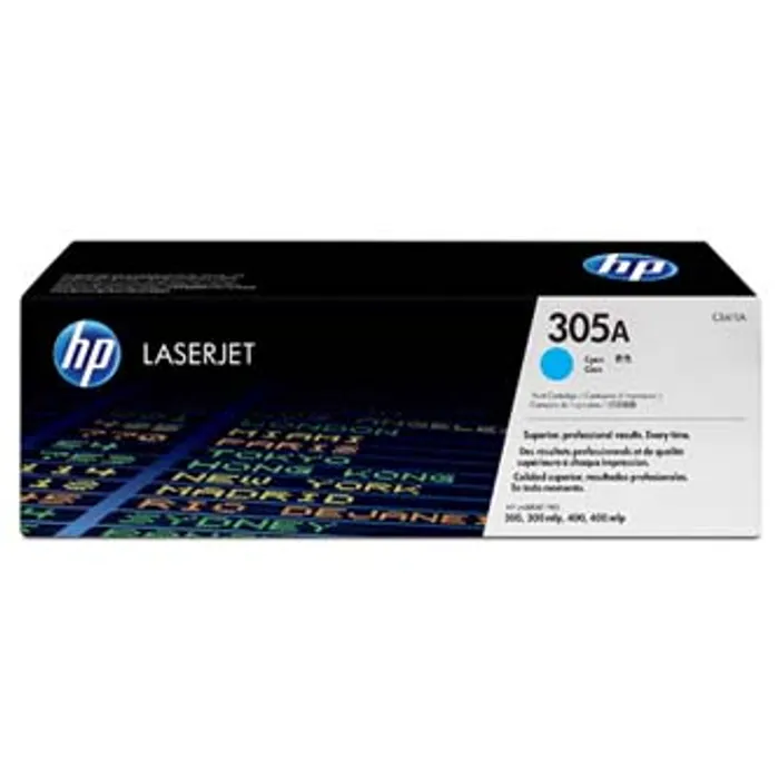 Hauptproduktbild HP originální toner CE411A, cyan, 2600str., HP 305A, HP Color LaserJet Pro M375NW, Pro M4