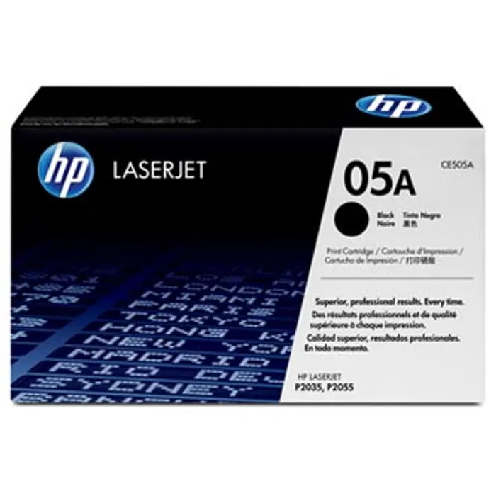 Hauptproduktbild HP originální toner CE505A, black, 2300str., HP 05A, HP LaserJet P2035, 2055, O