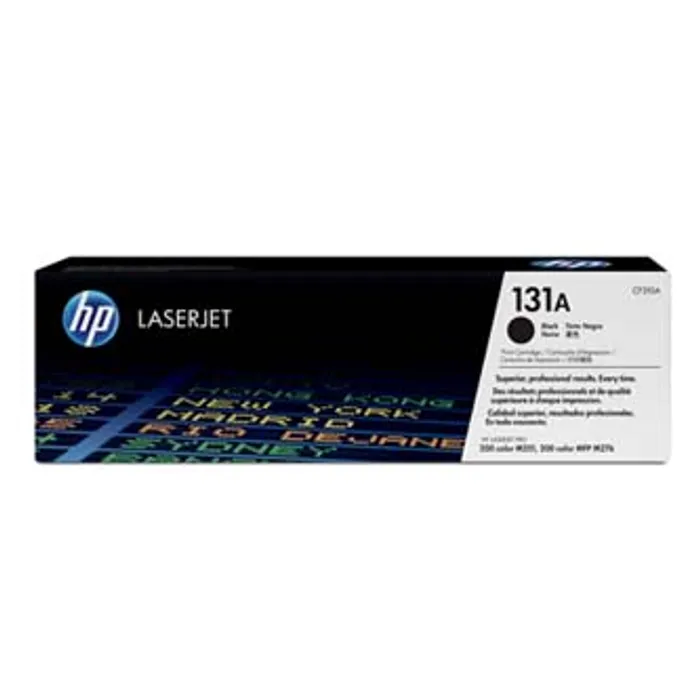 Hauptproduktbild HP originální toner CF210A, black, 1520str., HP 131A, HP LaserJet Pro 200 M276n, M276nw,,