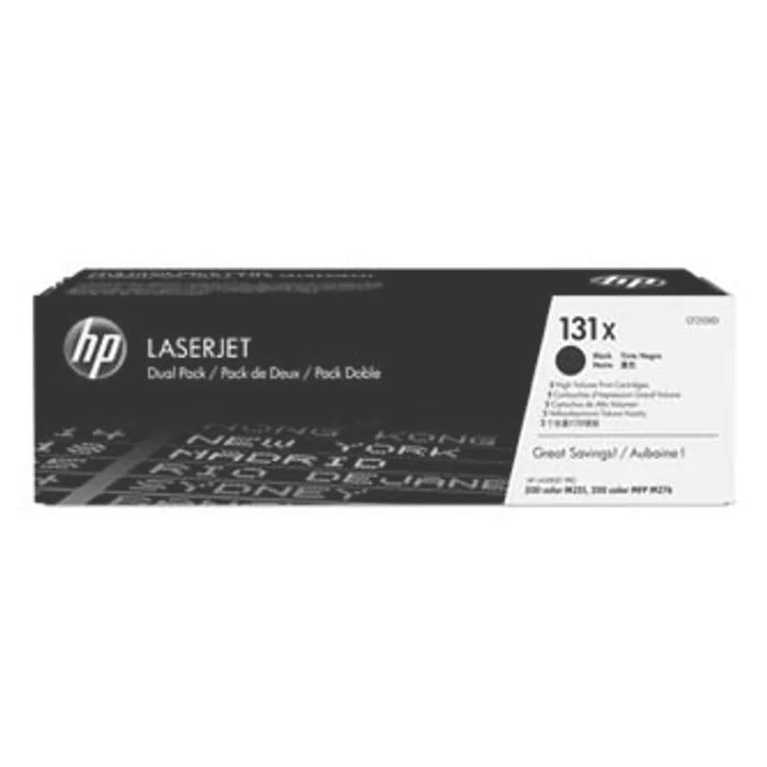 Hauptproduktbild HP originální toner CF210XD, black, 4800str., HP 131X, high capacity, HP LaserJet Pro 200