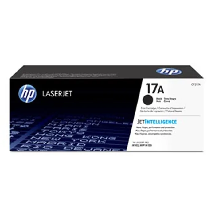 Hauptproduktbild HP originální toner CF217A, black, 1600str., HP 17A, HP LaserJet Pro M102a, M130a, O