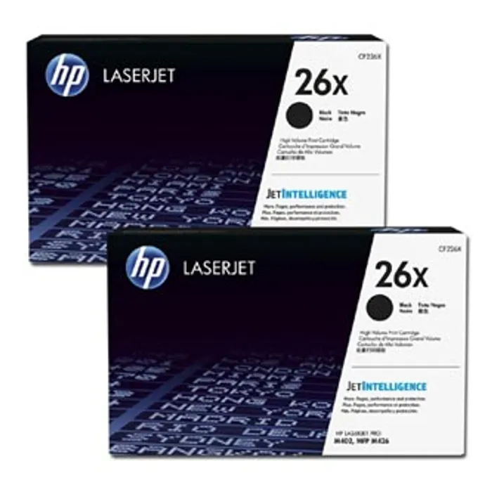 Hauptproduktbild HP originální toner CF226XD, black, 18000 (2x9000)str., HP 26X, high capacity, HP LaserJe