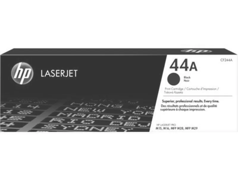 Hauptproduktbild HP originální toner CF244A, black, HP 44A, HP LaserJet Pro M15, Pro M28, O