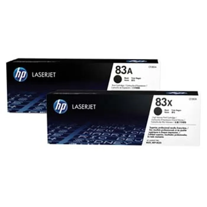 Hauptproduktbild HP originální toner CF283X, black, 2200str., HP 83X, HP LaserJet Pro M201, M225, MFP M225