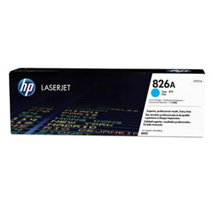 Hauptproduktbild HP originální toner CF311A, cyan, 31500str., HP 826A, HP Color LaserJet Enterprise M855dn
