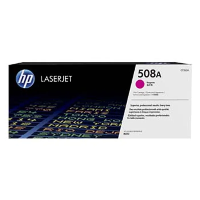 Hauptproduktbild HP originální toner CF363A, magenta, 5000str., HP 508A, HP Color LaserJet Enterprise M552