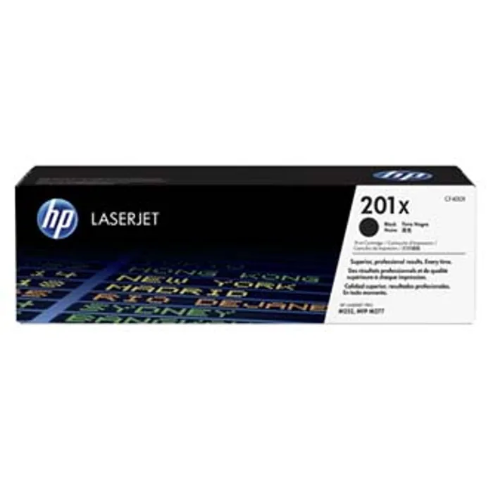 Hauptproduktbild HP originální toner CF400X, black, 2800str., HP 201X, HP Color LaserJet MFP 277, Pro M252