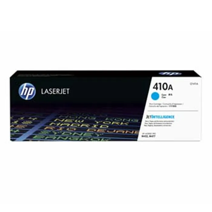 Hauptproduktbild HP originální toner CF411A, cyan, 2300str., HP 410A, HP LJ Pro M452, LJ Pro MFP M477, 600