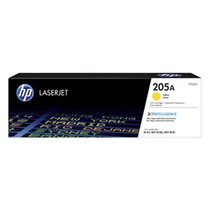 Hauptproduktbild HP originální toner CF532A, yellow, 900str., HP 205A, HP Color LaserJet Pro M180n, M181fw