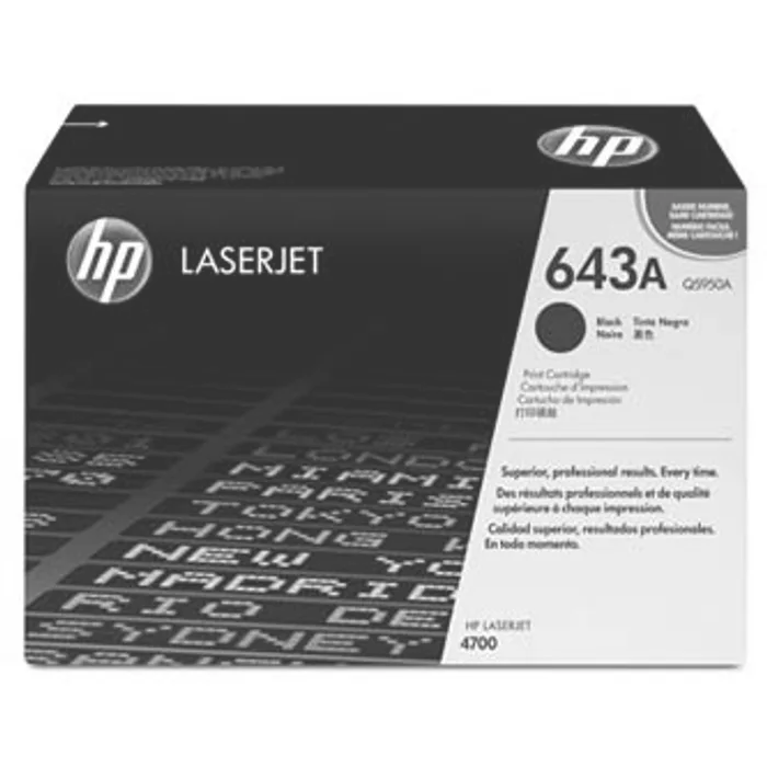Hauptproduktbild HP originální toner Q5950A, black, 11000str., HP 643A, HP Color LaserJet 4700, n, dn, dtn