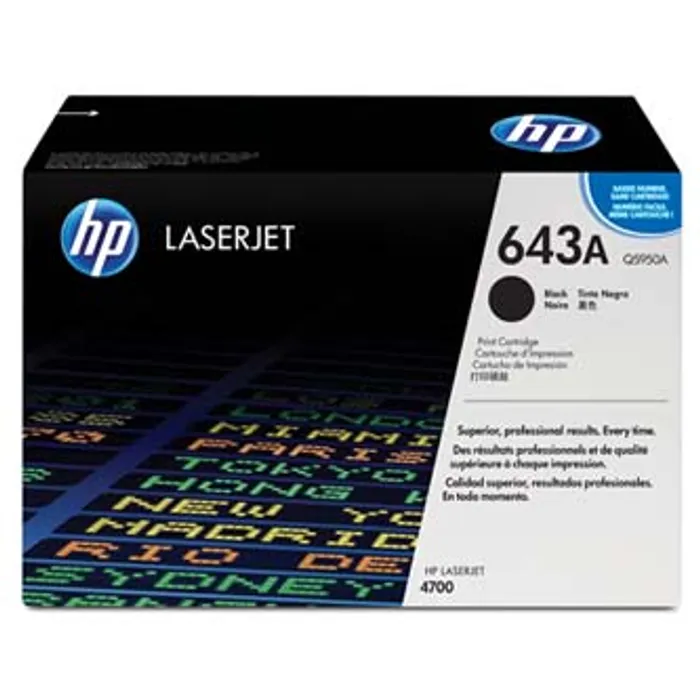 Hauptproduktbild HP originální toner Q5950A, black, 11000str., HP 643A, HP Color LaserJet 4700, n, dn, dtn