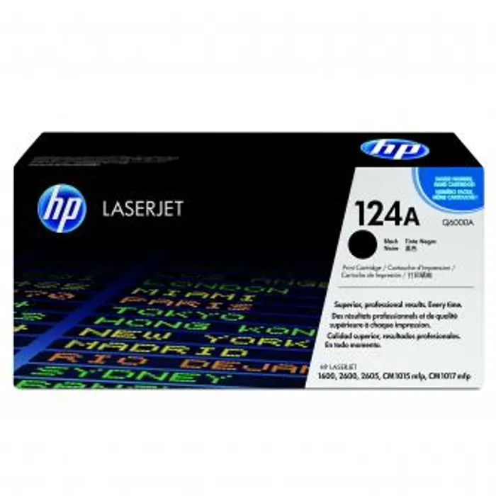 Hauptproduktbild HP originální toner Q6000A, black, 2500str., HP 124A, HP Color LaserJet 1600, 2600n, 2605