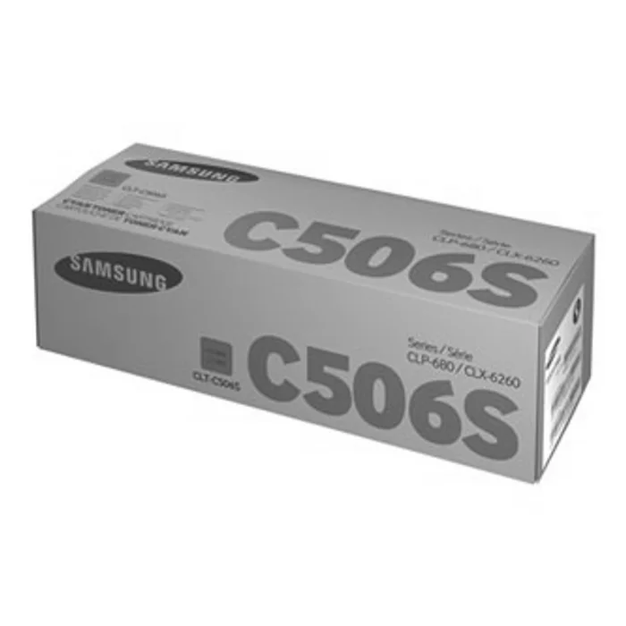Hauptproduktbild HP originální toner SU047A, CLT-C506S, cyan, 1500str., C506S, Samsung CLP-680DW, CLP-680N