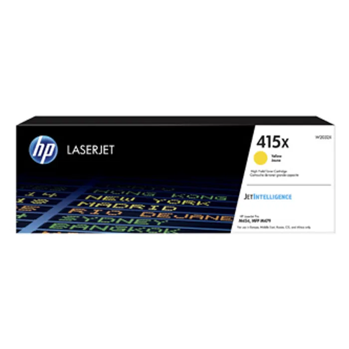 Hauptproduktbild HP originální toner W2032X, yellow, 6000str., HP 415X, high capacity, HP Color LaserJet P