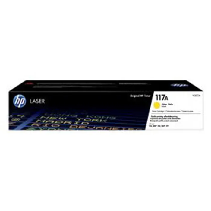 Hauptproduktbild HP originální toner W2072A, yellow, 700str., HP 117A, HP Color Laser 150, MFP 178, MFP 17