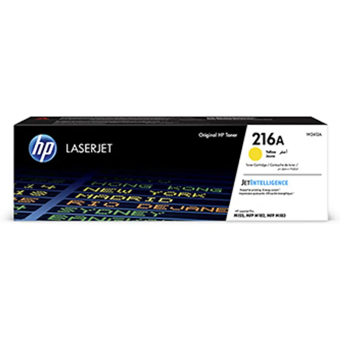 Hauptproduktbild HP originální toner W2412A, yellow, 850str., HP 216A, HP Color LaserJet Pro M182 , M183,