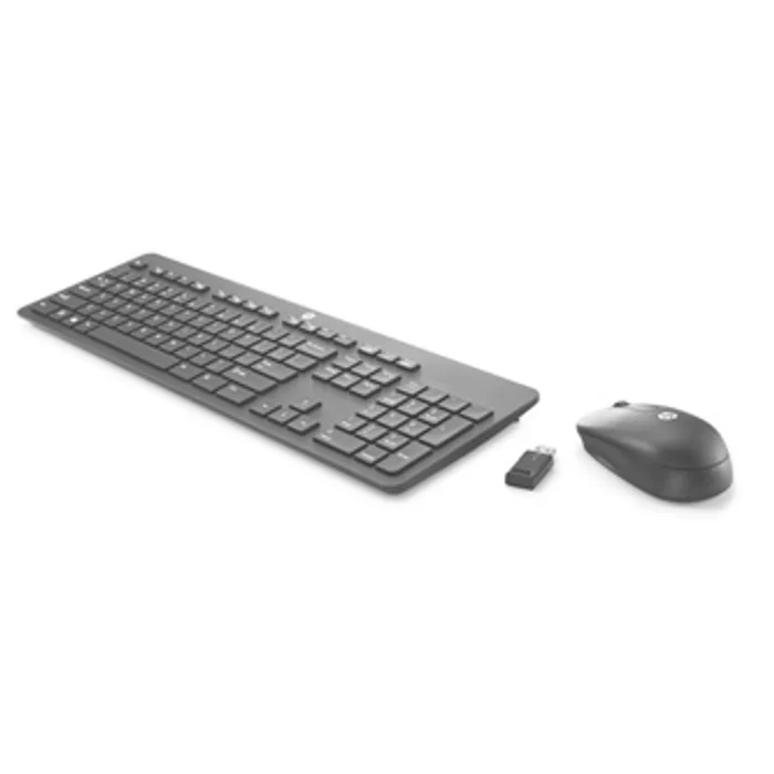 Hauptproduktbild HP Slim Wireless Keyboard &amp; Mouse, Sada klávesnice s bezdrátovou optickou myší, AAA,