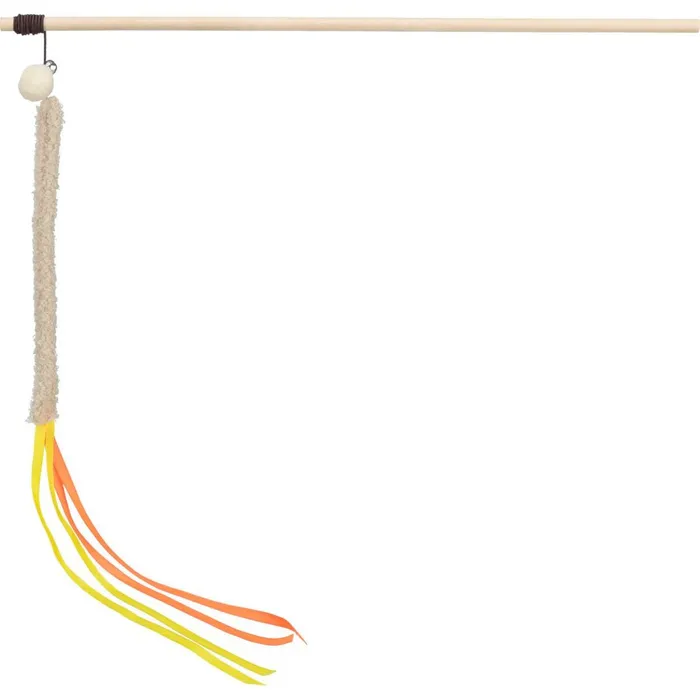 Hauptproduktbild Hrací prut s třásní, plast/plyš, 40 cm