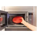 Weiteres Produktbild Wärmekissen zum Erhitzen in der Mikrowelle, 26 cm, schwarz/weiß kariert