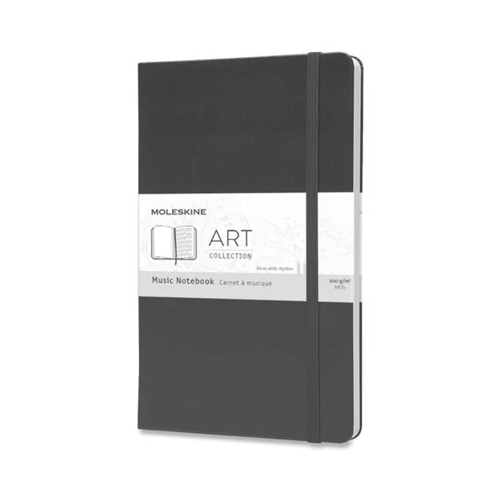 Hauptproduktbild Hudební zápisník Moleskine L, černý