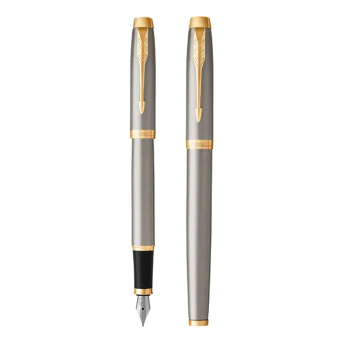 Hauptproduktbild IM Brushed Metal GT plnící pero -F- PARKER