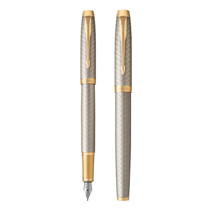 Hauptproduktbild IM Premium Warm Grey GT plnící pero -F- PARKER