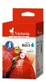 Tintenpatrone pro Drucker "BJC-3000, i550", VICTORIA Cyan, 15ml