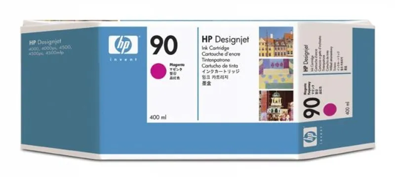 Hauptproduktbild Inkjet cart.pro "DesignJet 4000" tiskárnu, HP "Nr.90" Magenta, 400ml