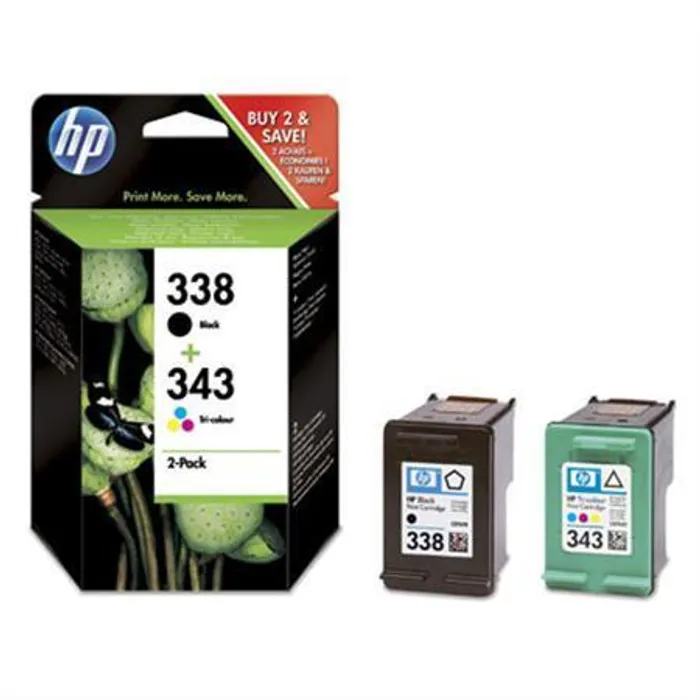 Hauptproduktbild Inkjet cart.pro "DesJet 460 mobil, 5740, 6540d" tiskárny, HP "Nr.338/343" Černá, Barevná