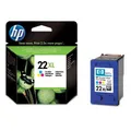 Tintenpatronen für HP DeskJet 3920, 3940, D2300 Drucker, Nr. 22xl, Farbe, 415 Seiten