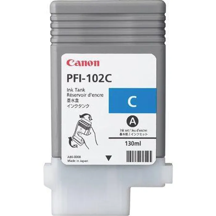 Hauptproduktbild Inkjet cart.pro "iPF500, 600, 700" tiskárny, CANON Cyan, 130ml