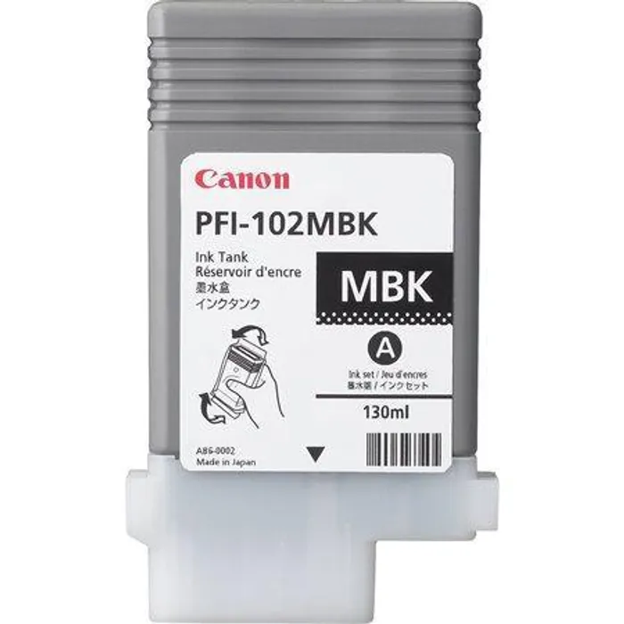 Hauptproduktbild Inkjet cart.pro "iPF500, 600, 700" tiskárny, CANON matná Černá, 130ml