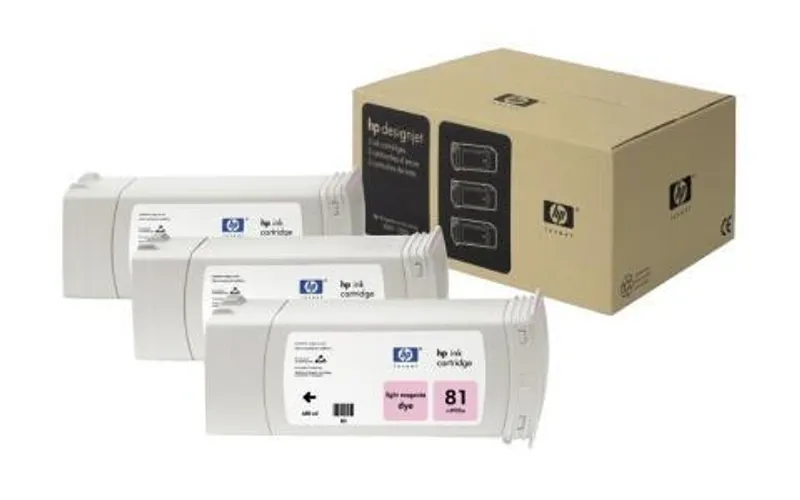 Hauptproduktbild Inkjet cart.pro multipack "DesignJet 4000" tiskárnu, HP "Nr.81" Světlá Magenta, 3*680ml