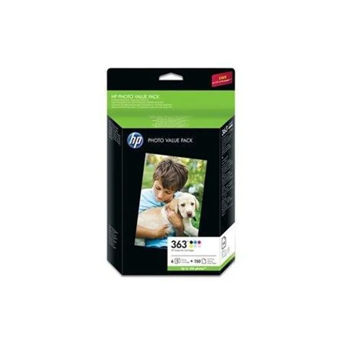 Hauptproduktbild Inkjet cart.pro multipack "Photosmart 3210" tiskárnu, HP "Nr.363" b,c,m,y,pc,pm+Fotopapír