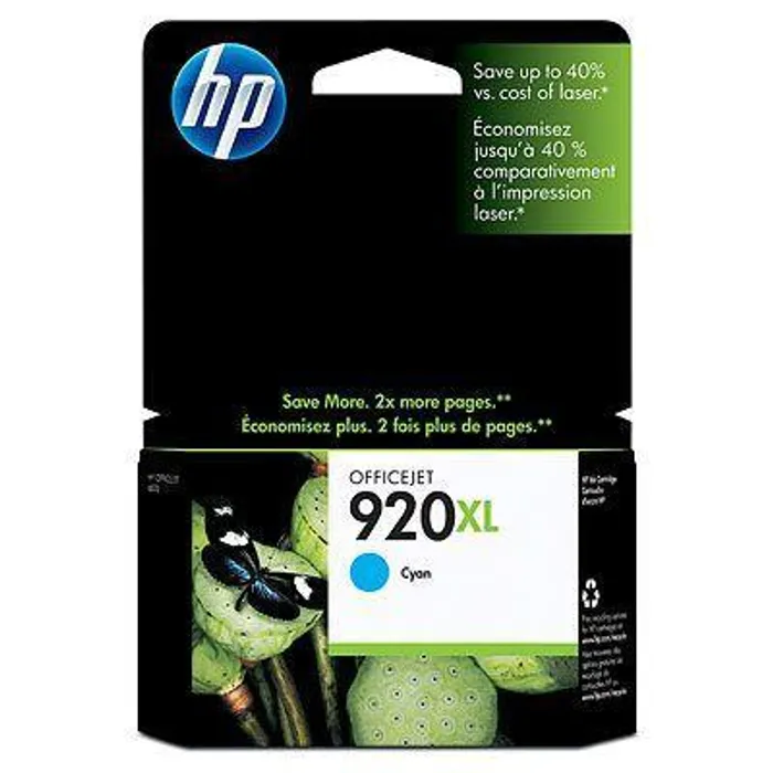 Hauptproduktbild Inkjet cart.pro "OfficeJet 6000, 6500" tiskárny, HP "Nr.920xl" Cyan, 700 stran