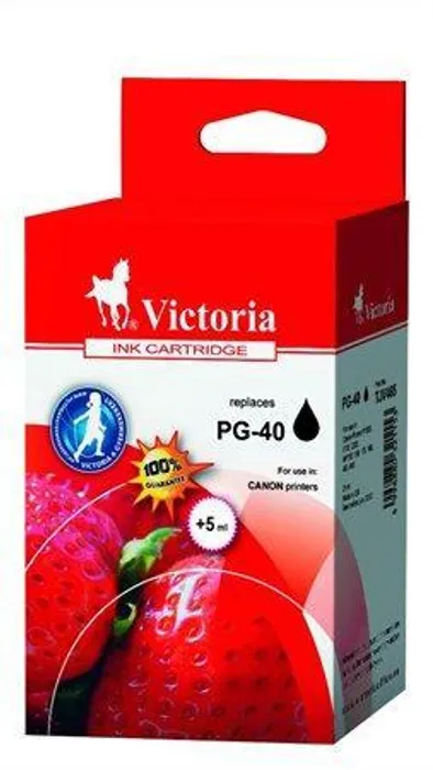 Hauptproduktbild Inkjet cart.pro "Pixma iP1300, 1600, 1700" tiskárny, VICTORIA Černá, 21ml