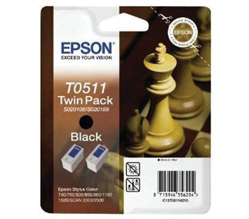 Hauptproduktbild Inkjet cart.pro "StylusBarevná 1160, 1520, 740" tiskárny, EPSON Černá, 24ml