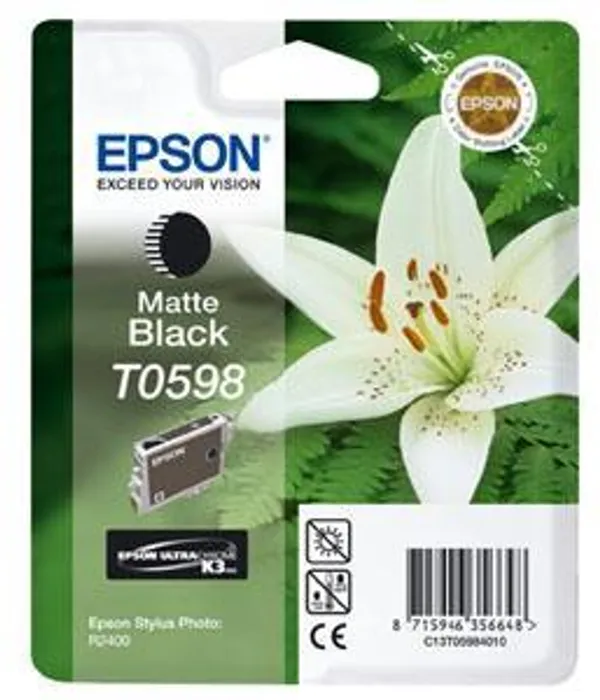 Hauptproduktbild Inkjet cart.pro "StylusPhoto R2400" tiskárnu, EPSON Matná černá, 13ml