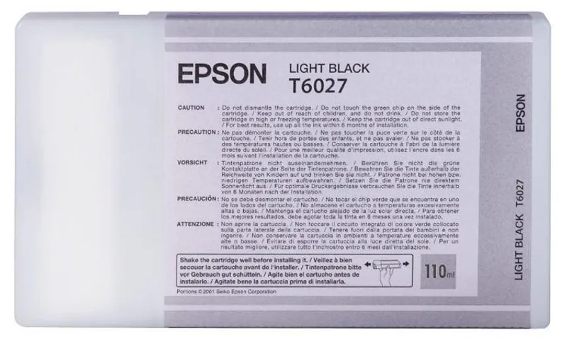 Hauptproduktbild Inkjet cart.pro "StylusPro 7800, 7880" tiskárny, EPSON Světlá černá, 110ml