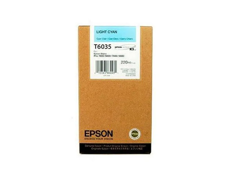 Hauptproduktbild Inkjet cart.pro "StylusPro 7800, 7880" tiskárny, EPSON Světlá Cyan, 220ml